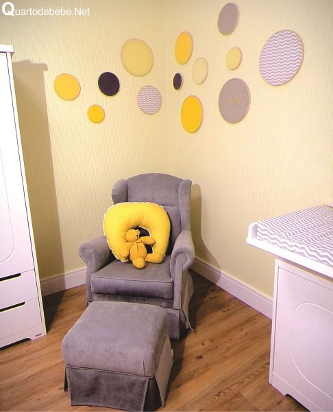 quarto bebê para gêmeos amarelo — foto 7