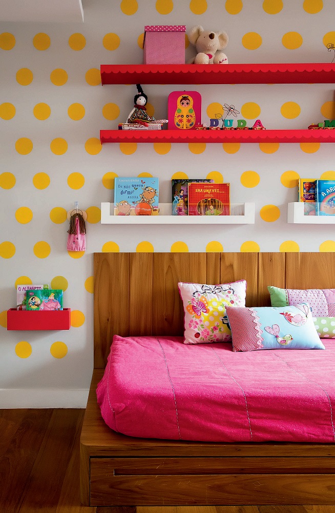 quarto bebê para menina amarelo — foto 2
