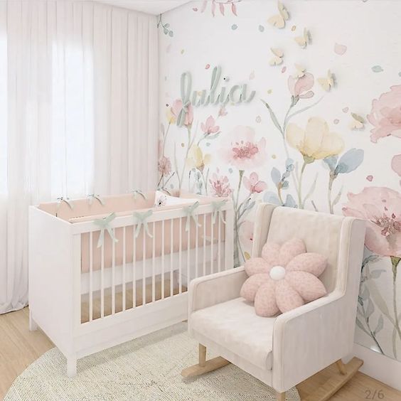 quarto bebê animais para menina — foto 10