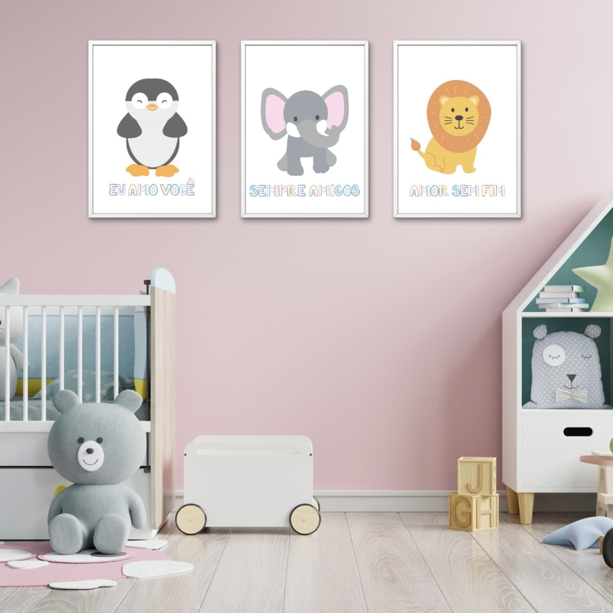 quarto bebê animais — foto 11