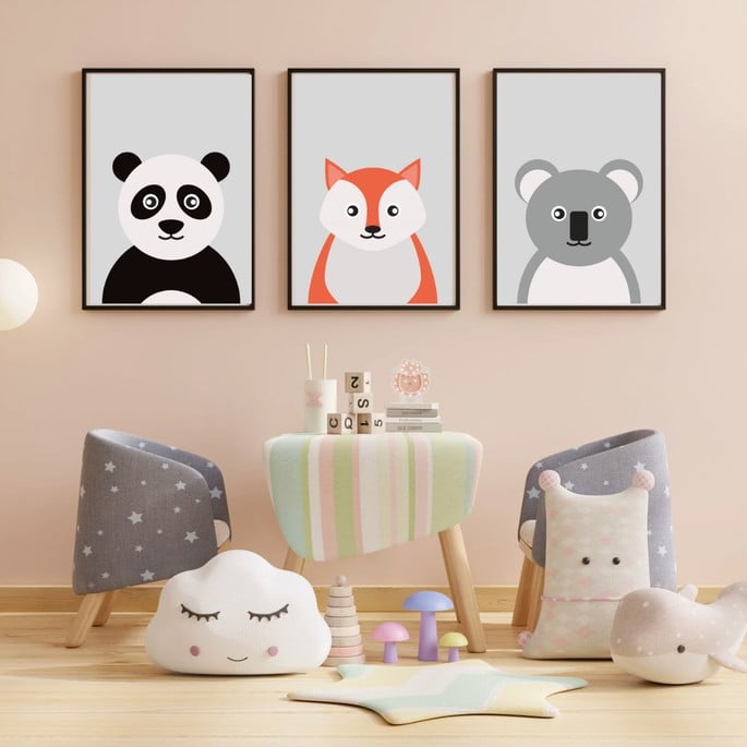 quarto bebê animais — foto 13