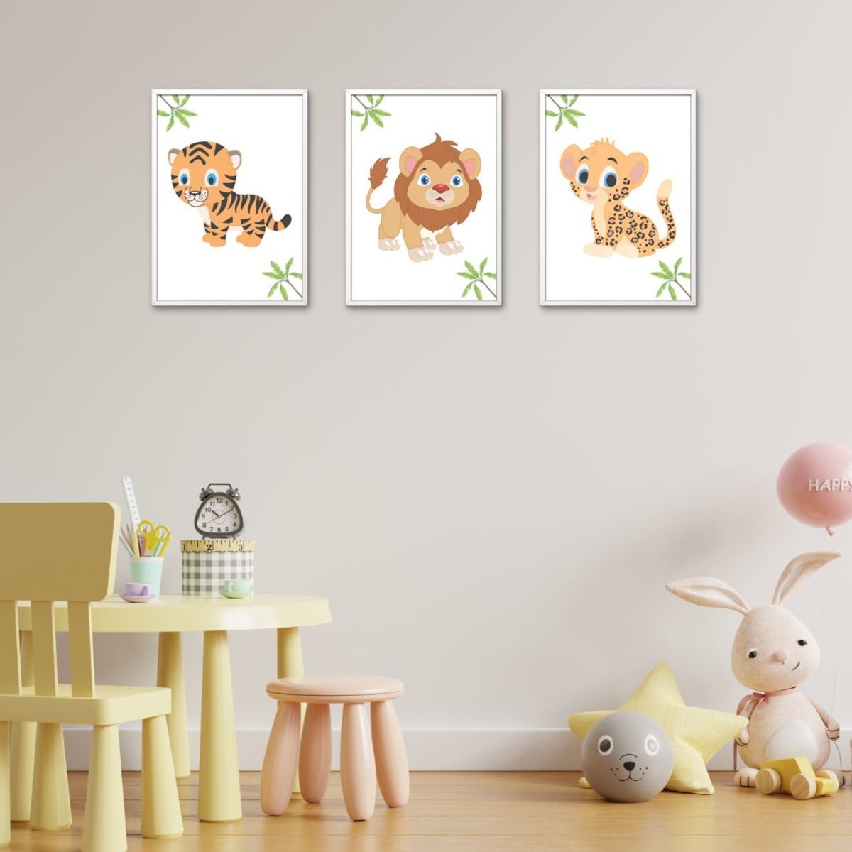 quarto bebê animais — foto 15