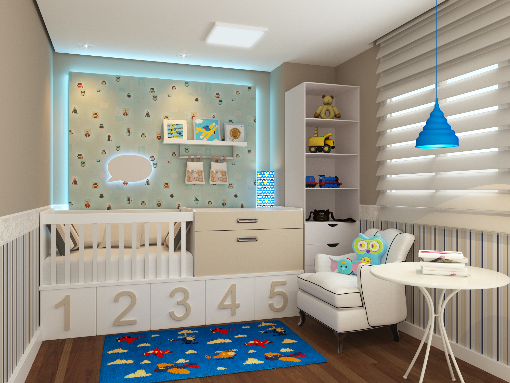 quarto bebê animais — foto 5