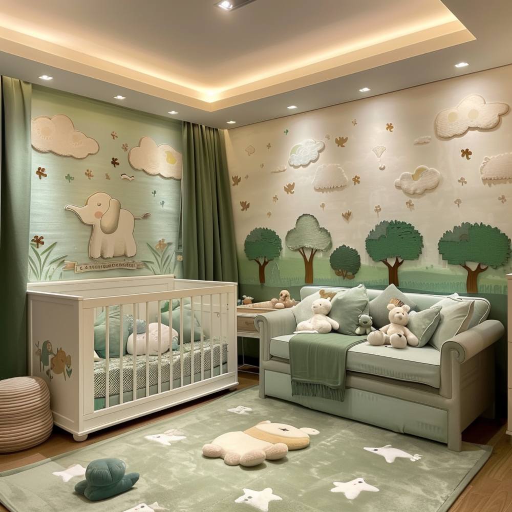 quarto bebê animais — foto 6