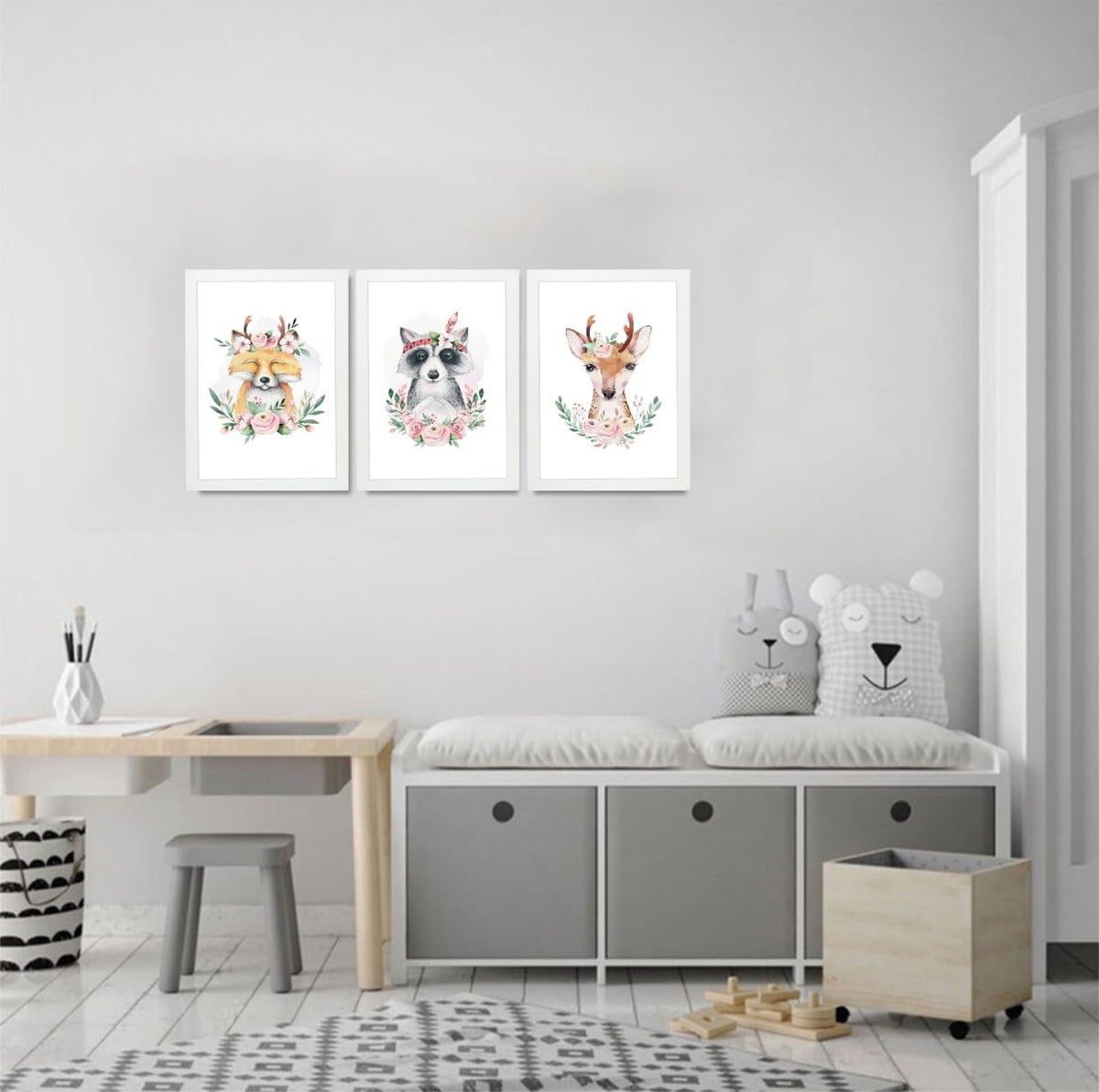 quarto bebê animais — foto 8