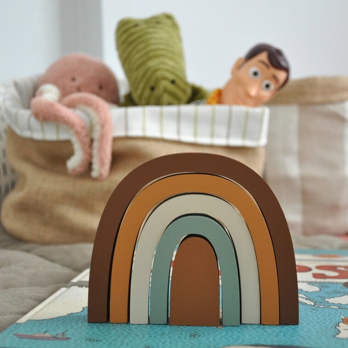 quarto bebê arco-íris para menino — foto 5