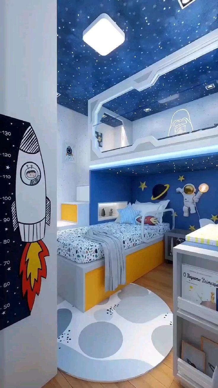 quarto bebê astronauta para gêmeos — foto 8