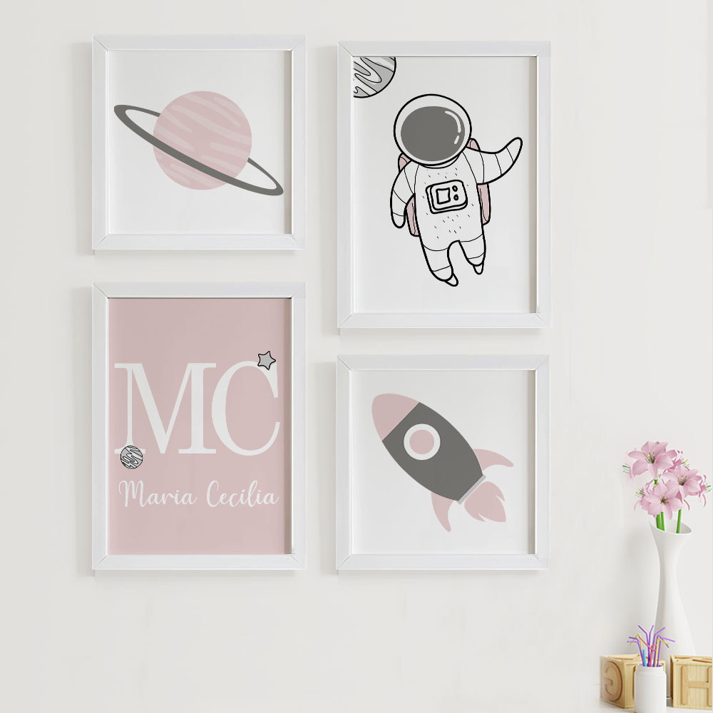 quarto bebê astronauta para menina — foto 2