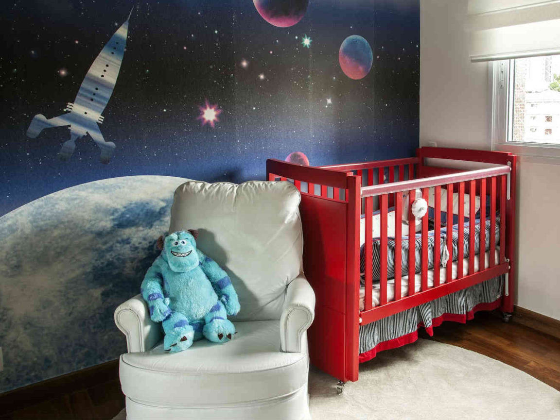quarto bebê astronauta para menina — foto 4