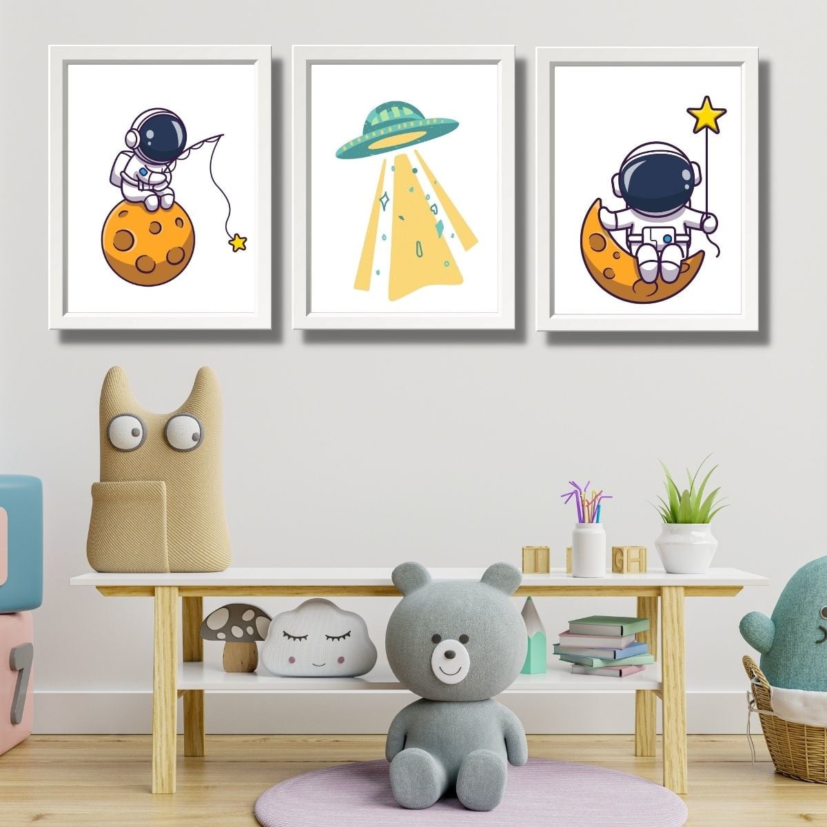 quarto bebê astronauta para menino — foto 12