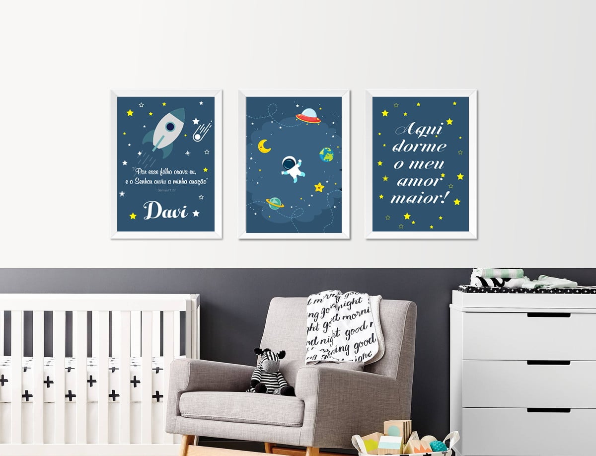 quarto bebê astronauta para menino — foto 4