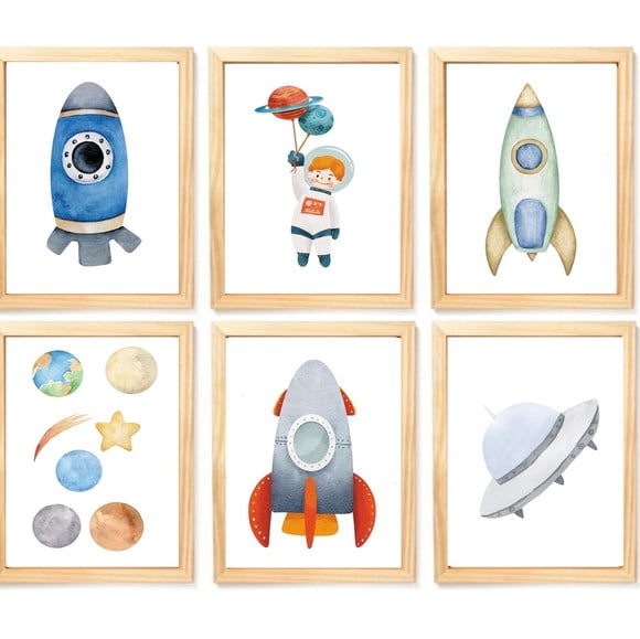 quarto bebê astronauta para menino — foto 6