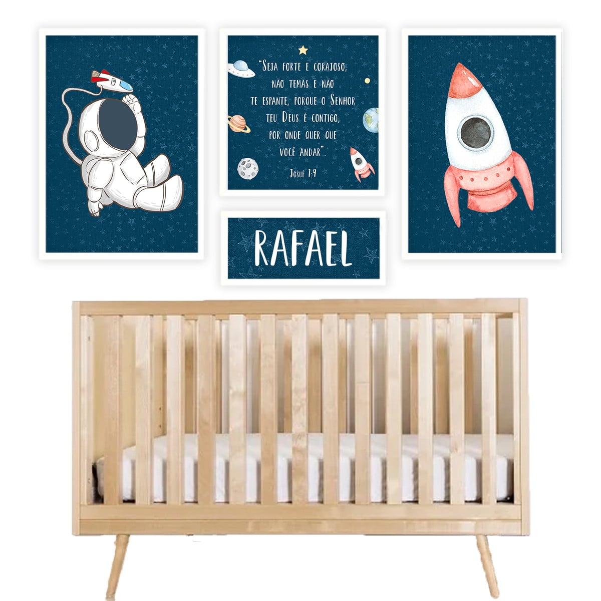 quarto bebê astronauta para menino — foto 10