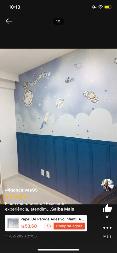 quarto bebê astronauta para neutro — foto 13