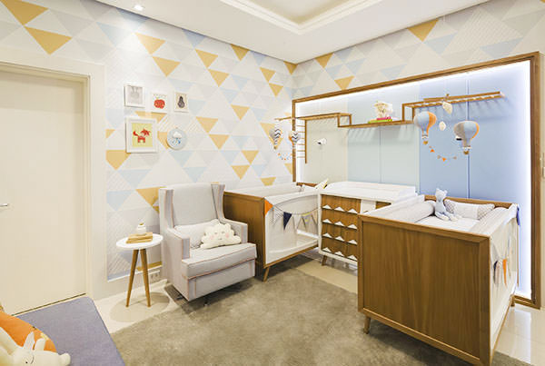 quarto bebê para gêmeos azul — foto 13