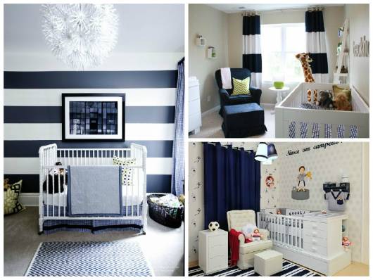 quarto bebê para gêmeos azul — foto 10