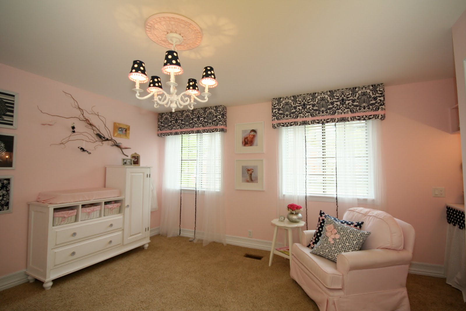 quarto bebê para menina azul marinho — foto 8