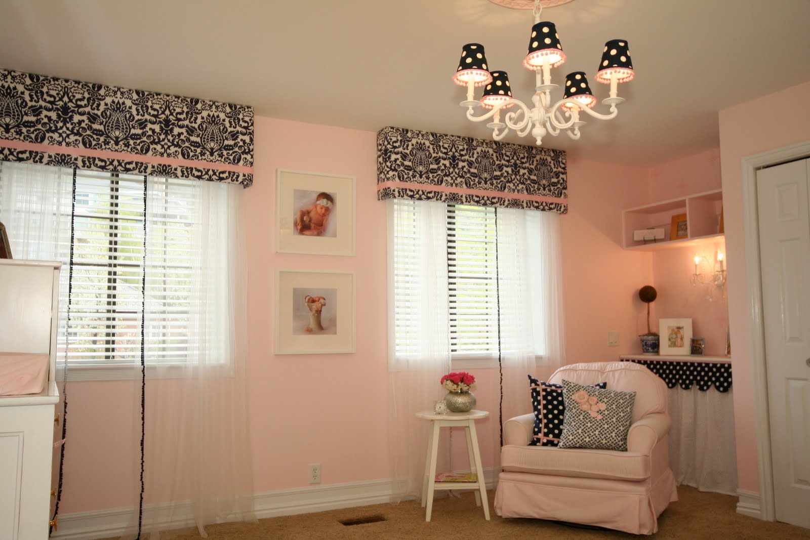 quarto bebê para menina azul marinho — foto 9