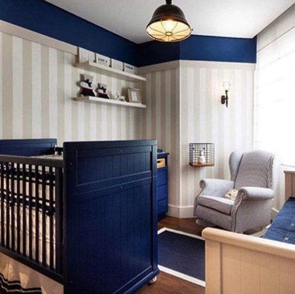 quarto bebê para menino azul marinho — foto 14