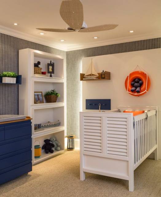 quarto bebê azul marinho — foto 14