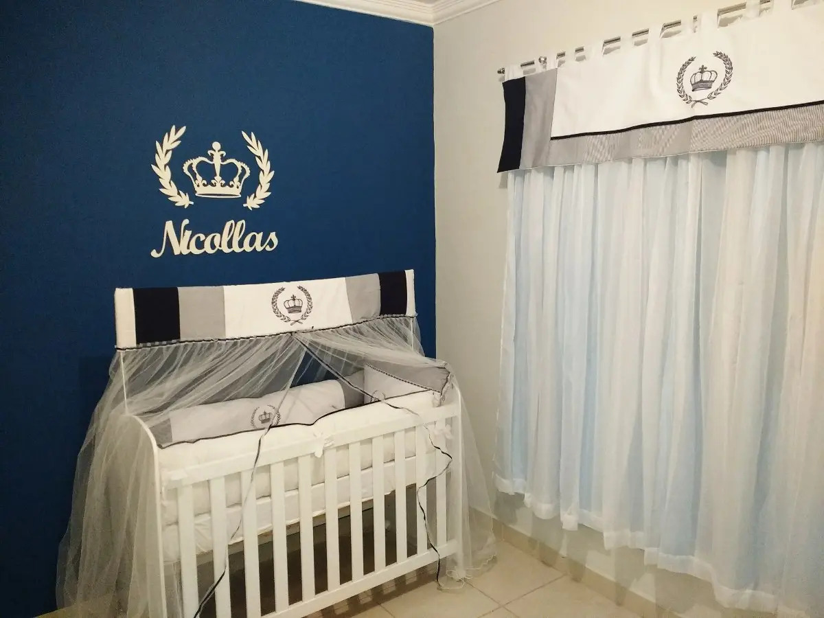 quarto bebê azul marinho — foto 8