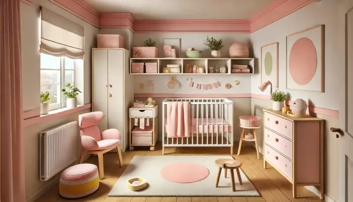quarto bebê para menina azul — foto 15