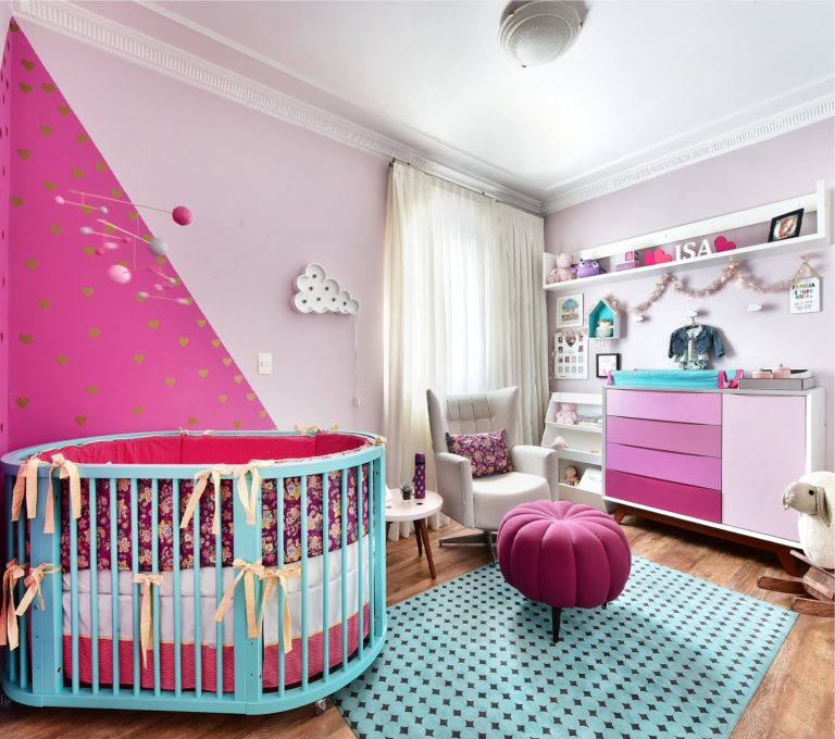 quarto bebê para menina azul — foto 9
