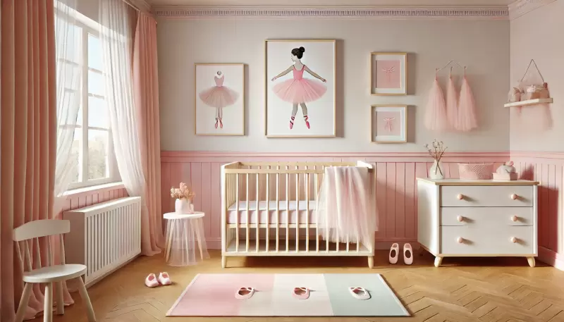 quarto bebê bailarina para gêmeos — foto 6