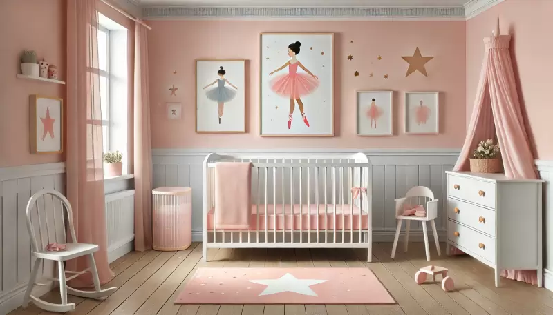 quarto bebê bailarina para gêmeos — foto 8