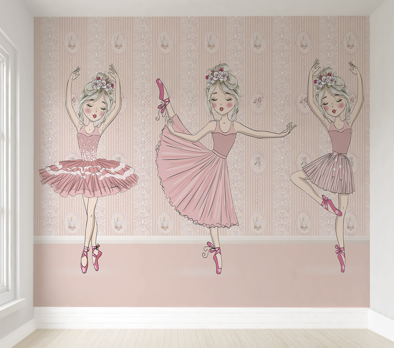 quarto bebê bailarina para menina — foto 15
