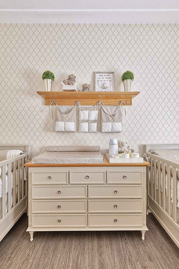 quarto bebê para gêmeos bege — foto 3