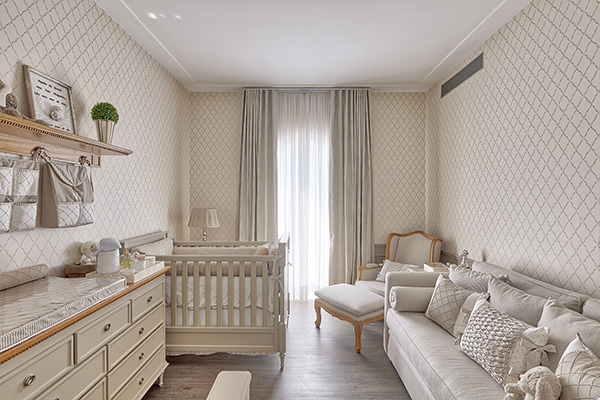 quarto bebê para gêmeos bege — foto 10