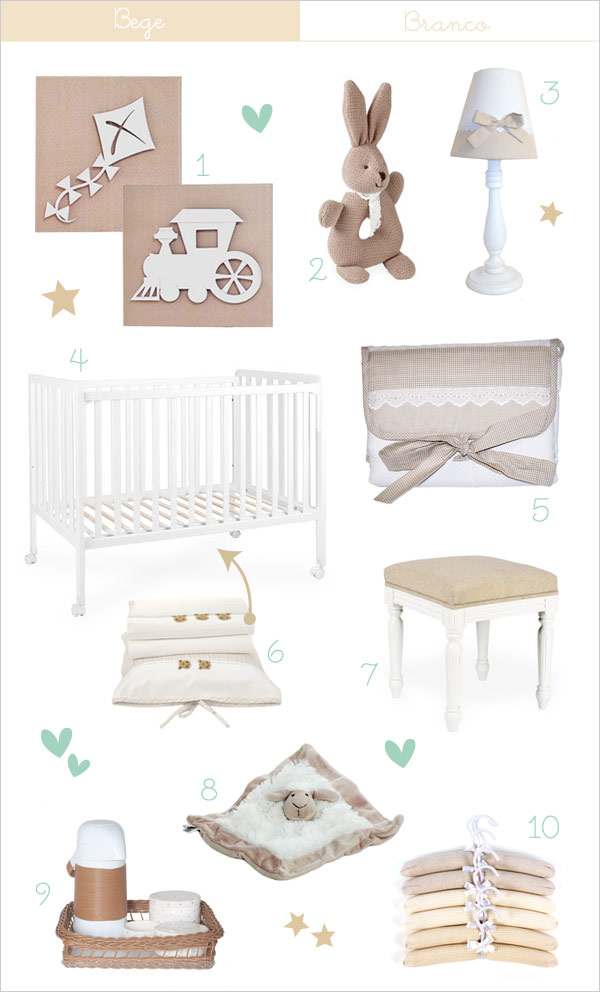 quarto bebê para menina bege — foto 13