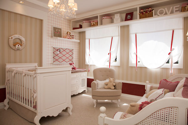 quarto bebê para menina bege — foto 14