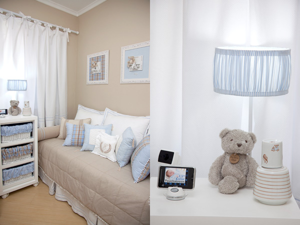 quarto bebê para menino bege