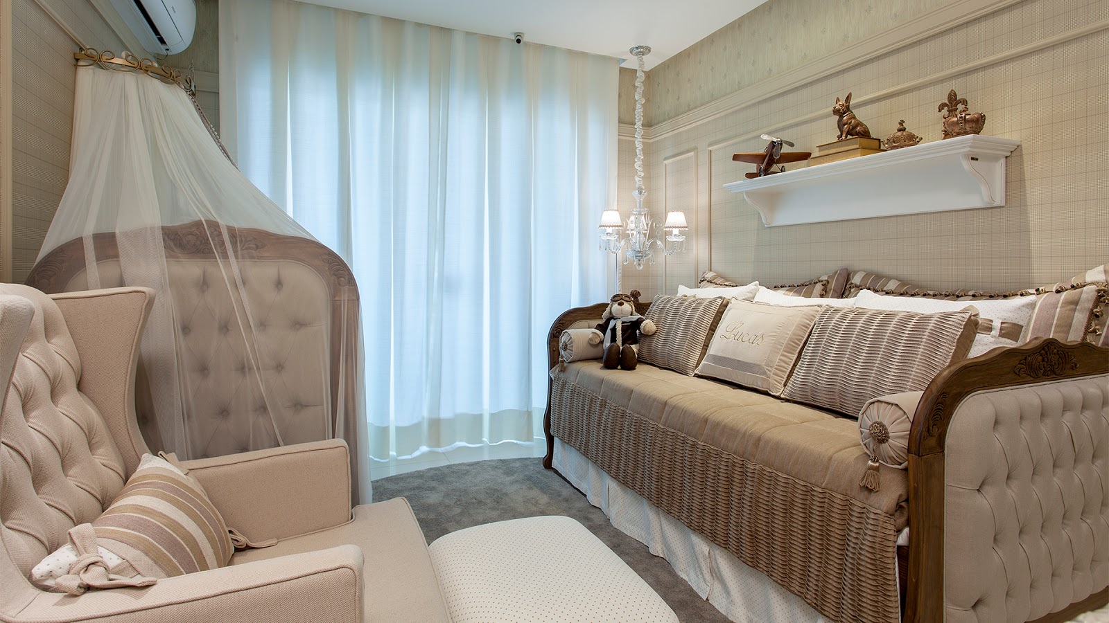 quarto bebê para neutro bege — foto 11