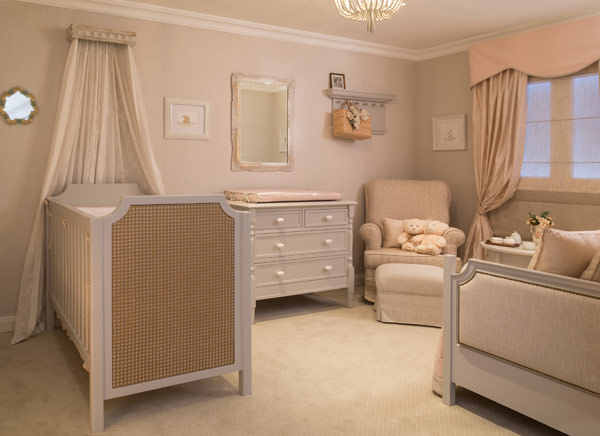quarto bebê bege