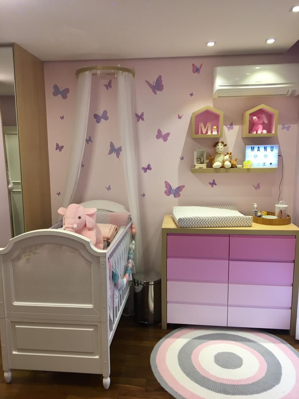quarto bebê borboleta para gêmeos — foto 8