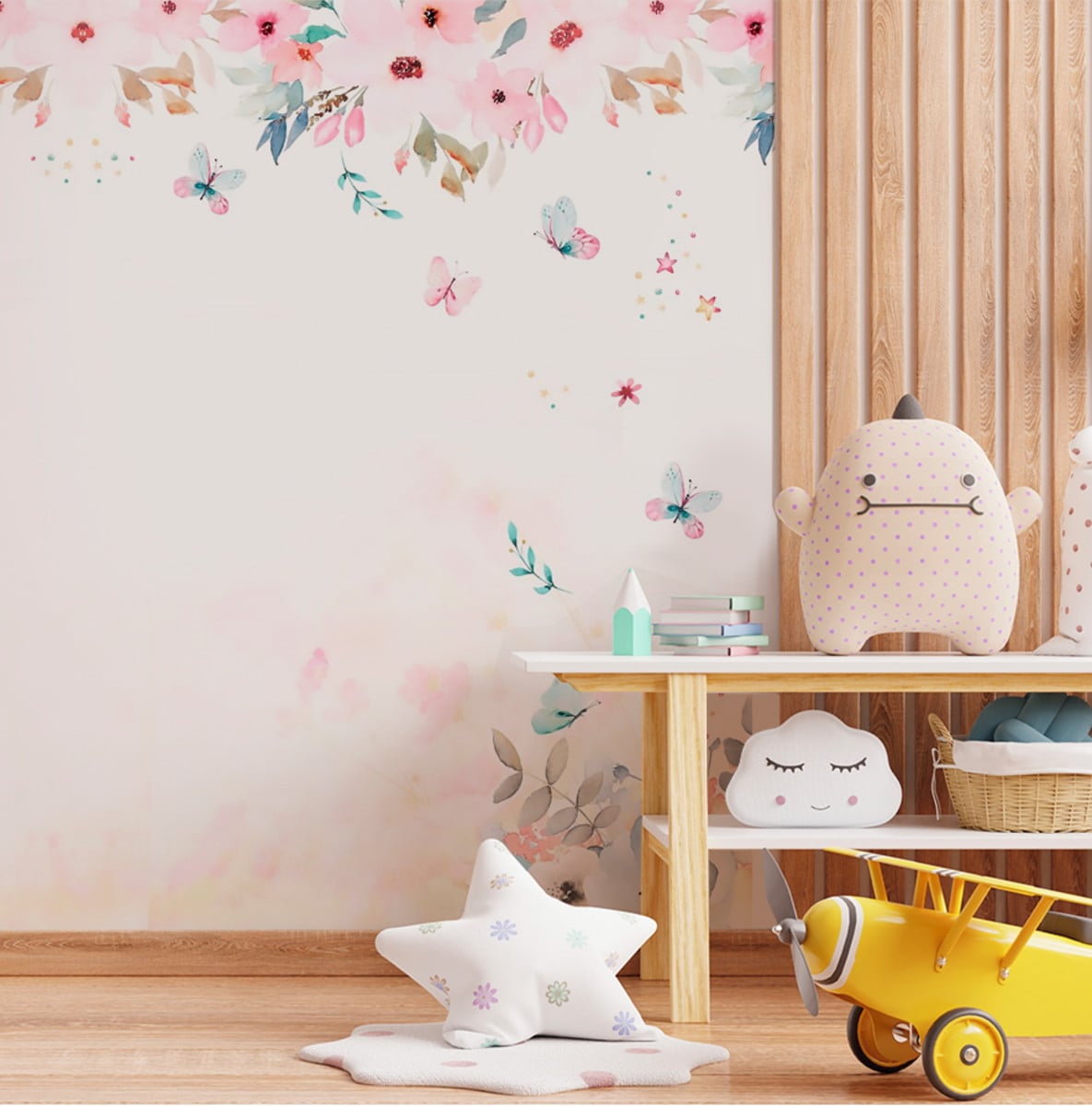 quarto bebê borboleta para menina — foto 15