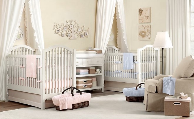 quarto bebê para gêmeos branco — foto 10