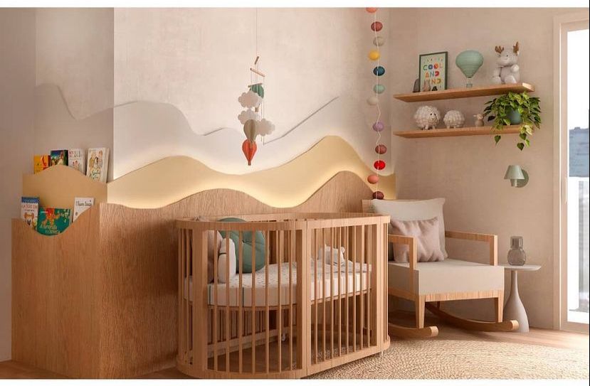 quarto bebê para neutro branco — foto 2