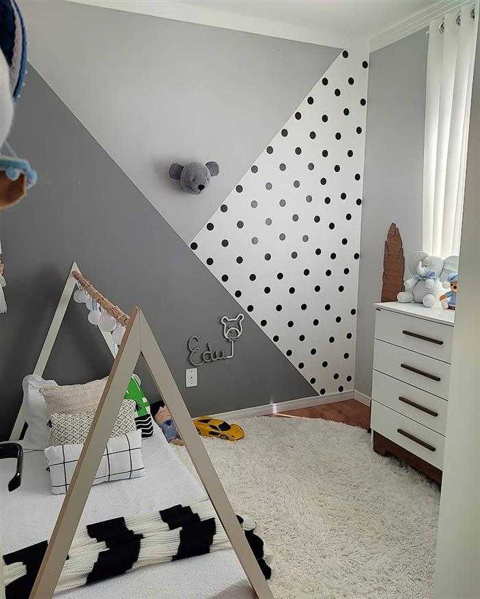 quarto bebê para menina cinza — foto 6