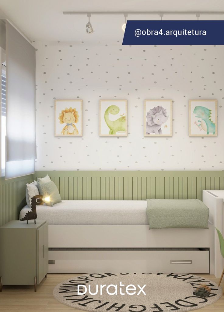 quarto bebê dinossauro para gêmeos — foto 12