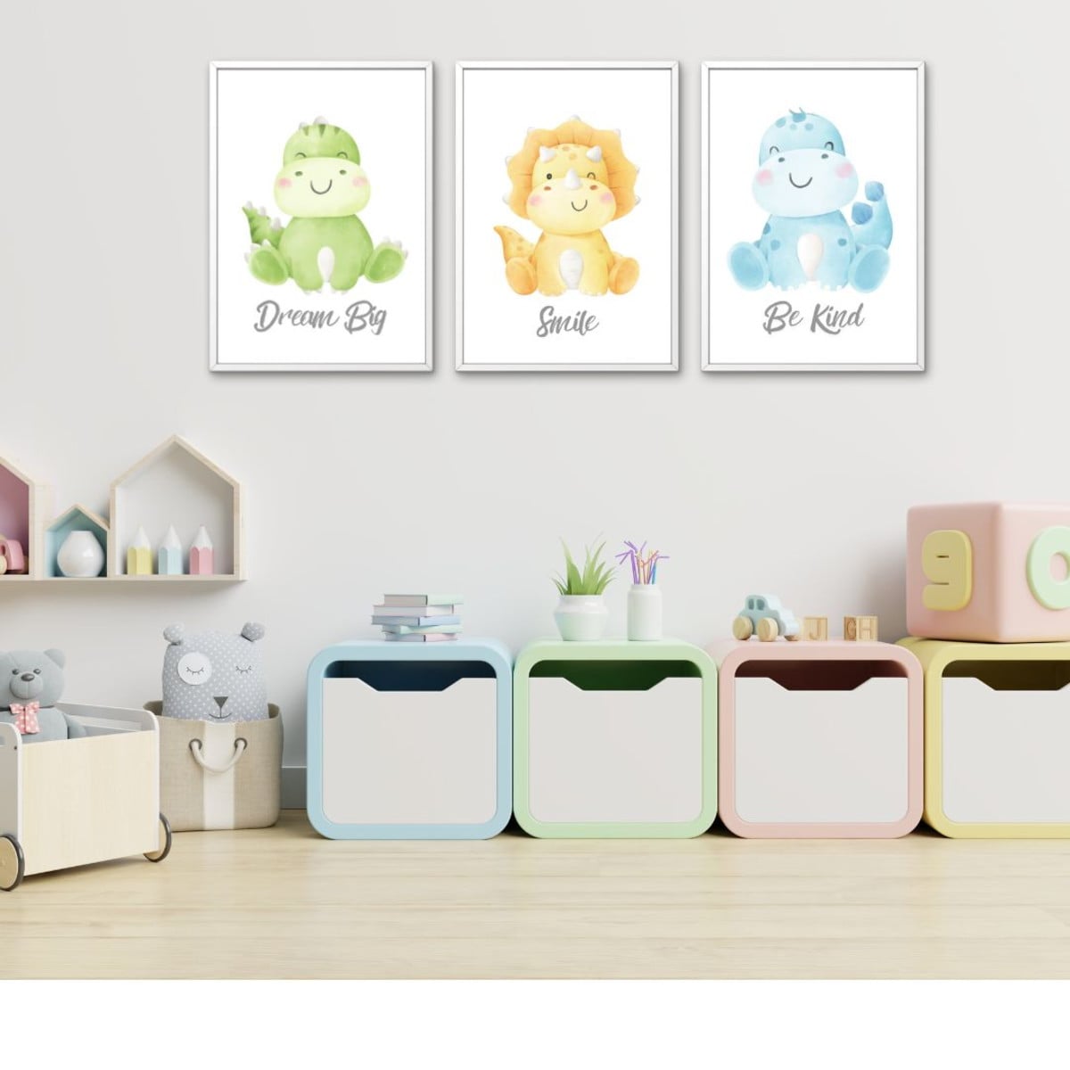 quarto bebê dinossauro para gêmeos — foto 10