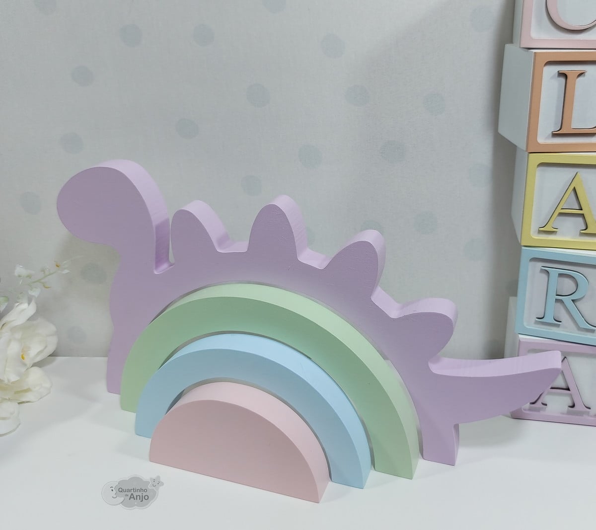quarto bebê dinossauro para menina — foto 5