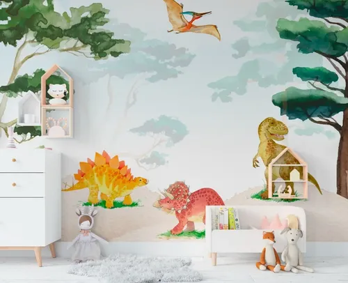 quarto bebê dinossauro para menina — foto 9