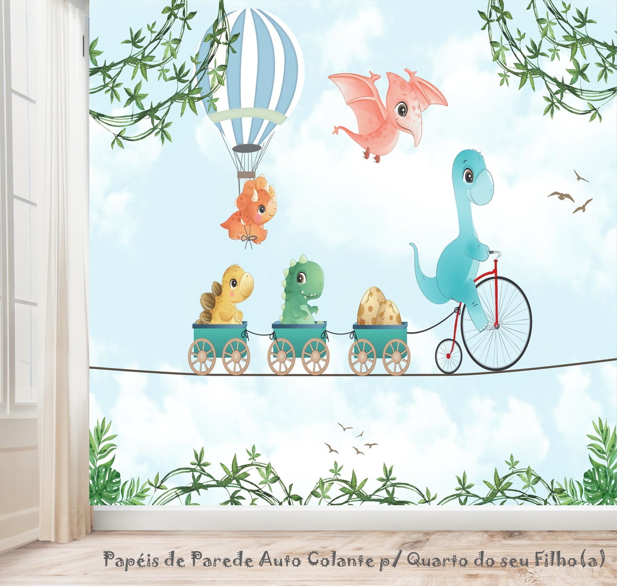 quarto bebê dinossauro para menino — foto 4