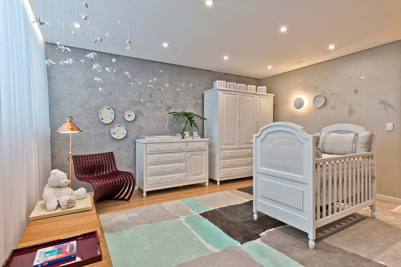 quarto bebê para gêmeos lilás — foto 13