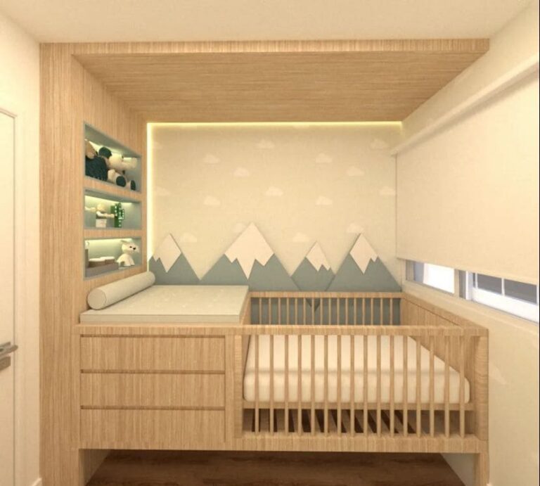 quarto bebê para menino lilás — foto 14
