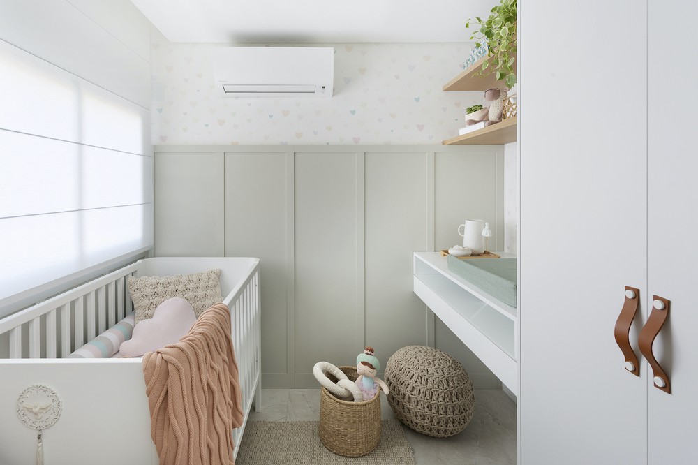 quarto bebê para neutro lilás — foto 15